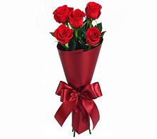 Букет 5 Красных роз Эдлесс Лав в Лебяжьем Алтайского края