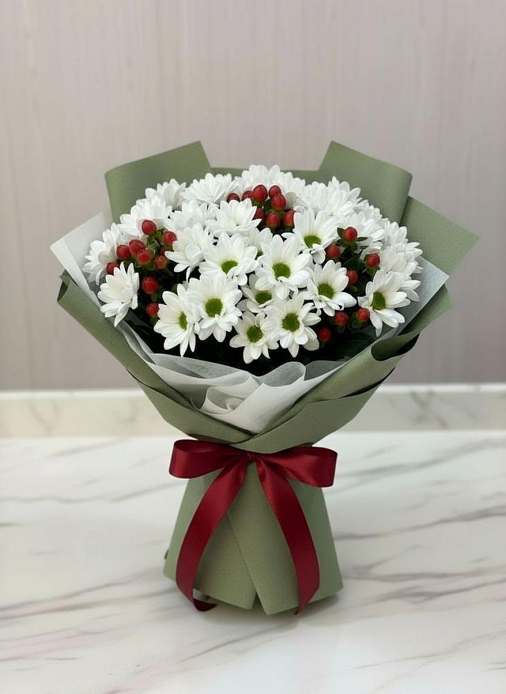 Букет цветов из: Хризантемы в Лебяжьем Алтайского края