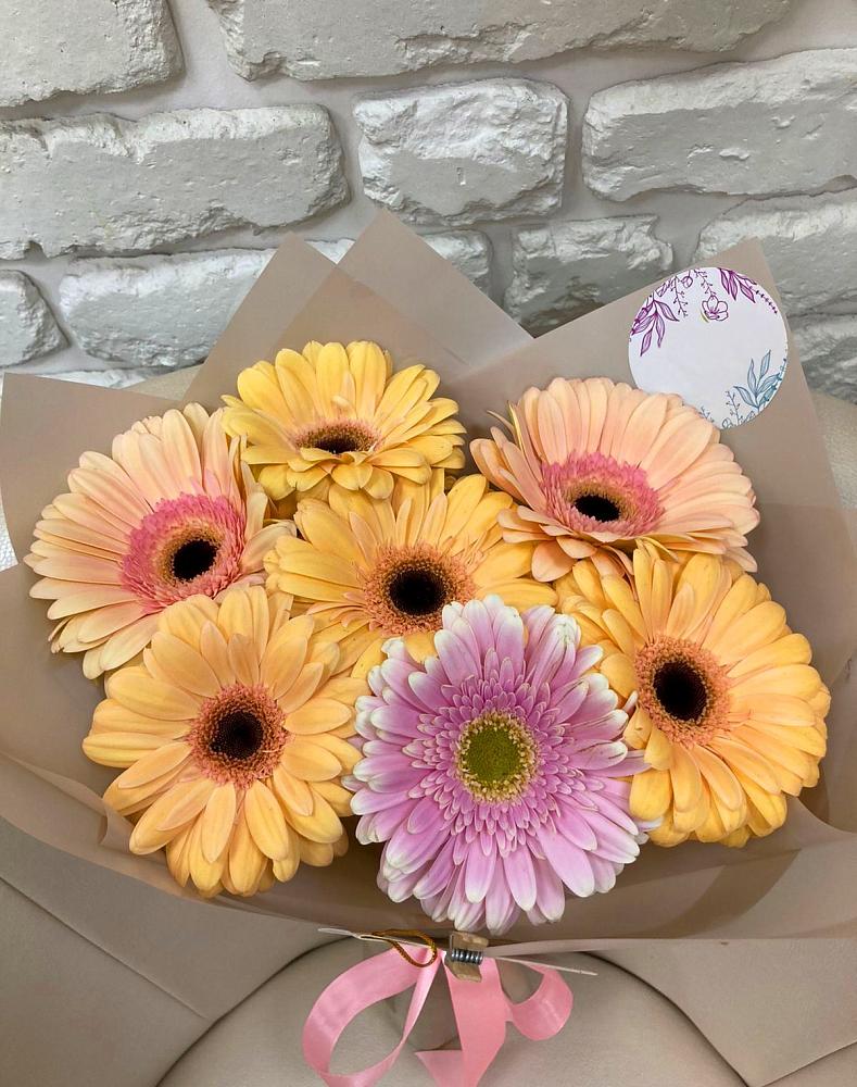 Букет цветов из: Герберы в Лебяжьем Алтайского края