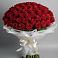 Букет 101 Красная роза Блэк Мэджик в Лебяжьем Алтайского края