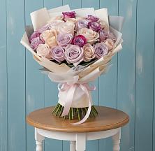 Букет цветов из:  Розы в Лебяжьем Алтайского края