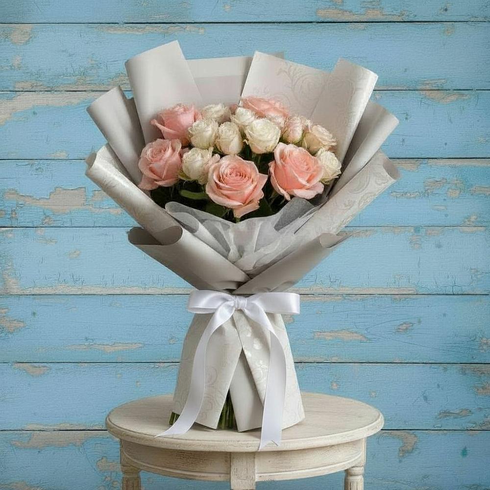 Букет цветов из: Розы в Лебяжьем Алтайского края