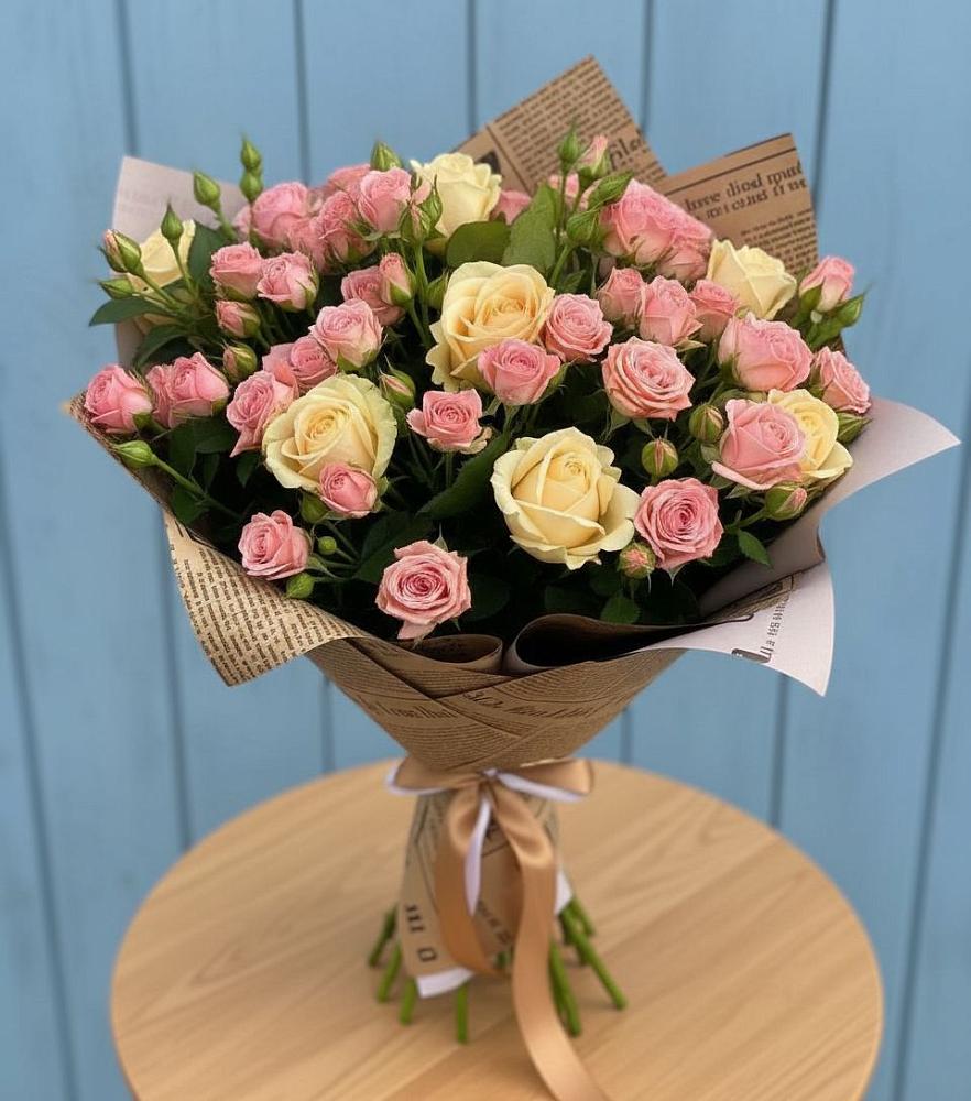 Букет цветов из: Розы в Лебяжьем Алтайского края