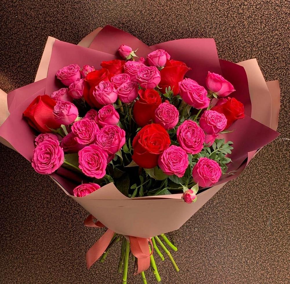 Букет В объятьях нежности в Лебяжьем Алтайского края