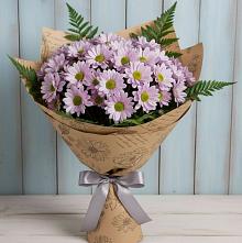 Букет цветов из:  Хризантемы #REPLACE_PRED# Лебяжьем Алтайского края