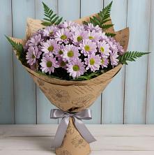 Букет цветов из:  Хризантемы в Лебяжьем Алтайского края