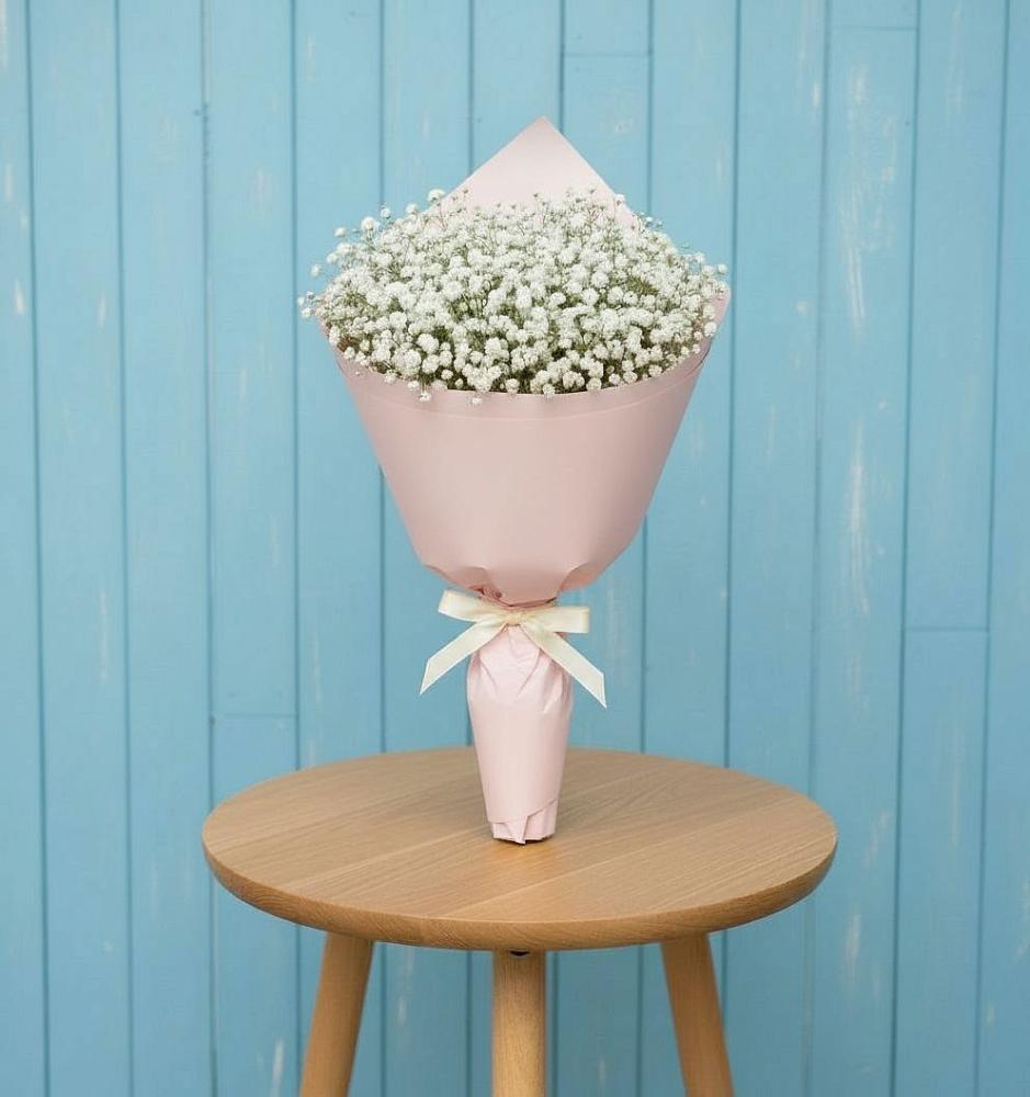 Букет цветов из: Гипсофила в Лебяжьем Алтайского края