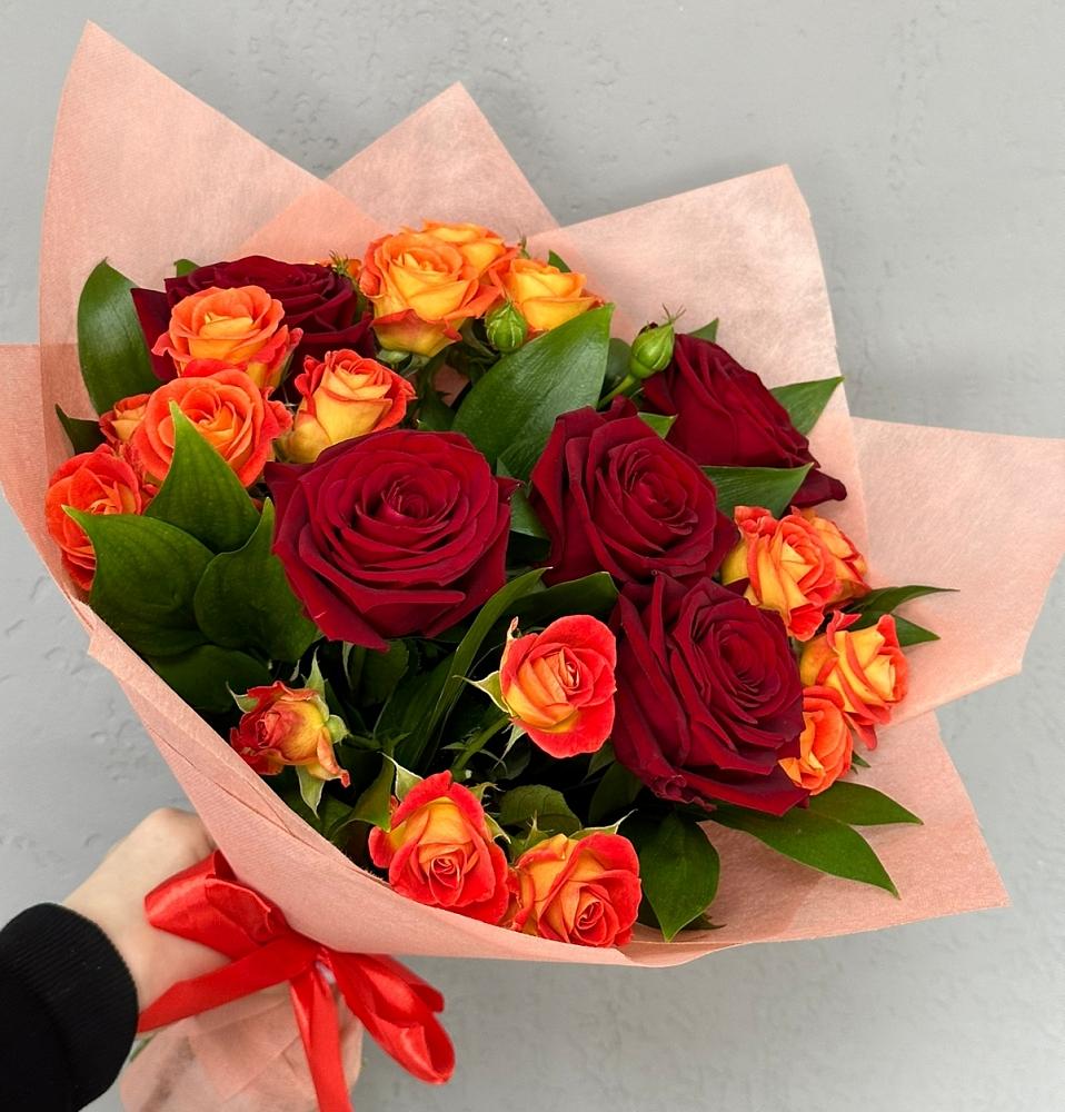 Букет Любовь и восторг в Лебяжьем Алтайского края