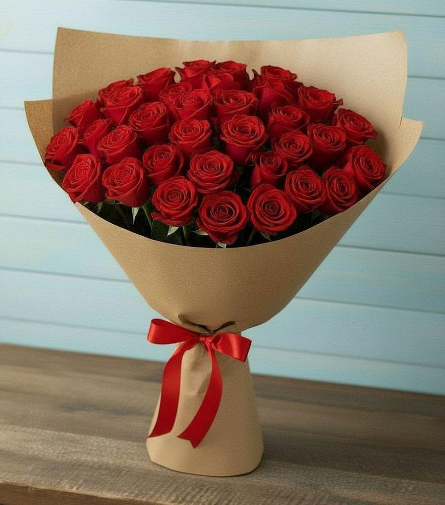 Букет Красные розы Милано в Лебяжьем Алтайского края
