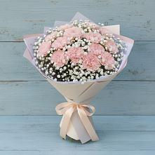 Букет цветов из:  Гвоздики в Лебяжьем Алтайского края