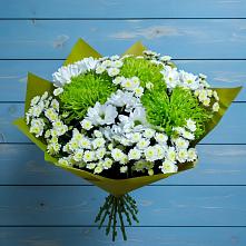 Букет цветов из:  Хризантемы в Лебяжьем Алтайского края