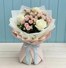 Букет цветов из:  Розы в Лебяжьем Алтайского края