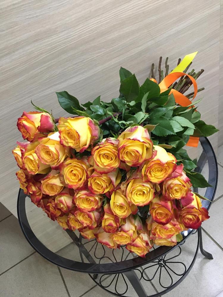 Букет Желтые розы в Лебяжьем Алтайского края