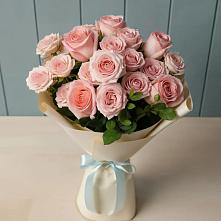 Букет Розовый шарм в Лебяжьем Алтайского края
