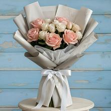 Букет цветов из:  Розы в Лебяжьем Алтайского края