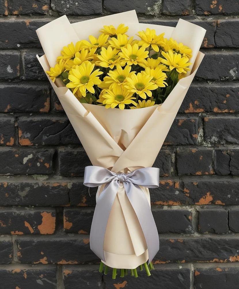Букет цветов из: Хризантемы в Лебяжьем Алтайского края