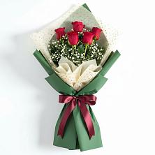 Букет цветов из:  Розы в Лебяжьем Алтайского края
