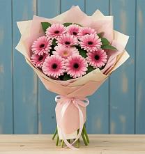 Букет цветов из:  Герберы в Лебяжьем Алтайского края